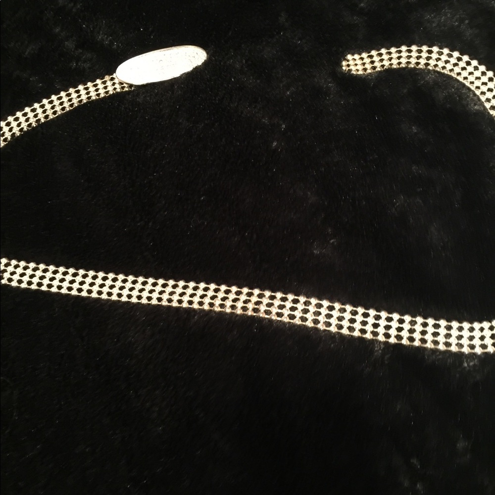 Silver fashion faux metal beaded belt 36”X 1”